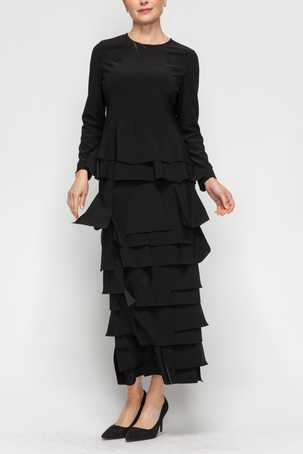 IC COLLECTION Top - 7233T - BLACK
