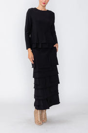 IC COLLECTION Top - 7233T - BLACK