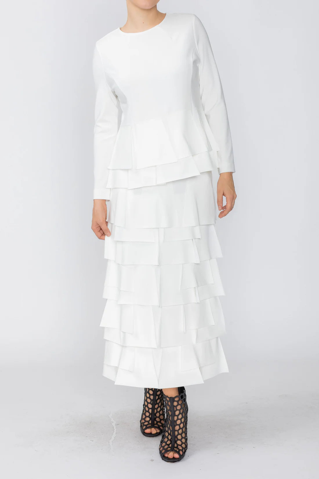 IC COLLECTION Top - 7233T - WHITE
