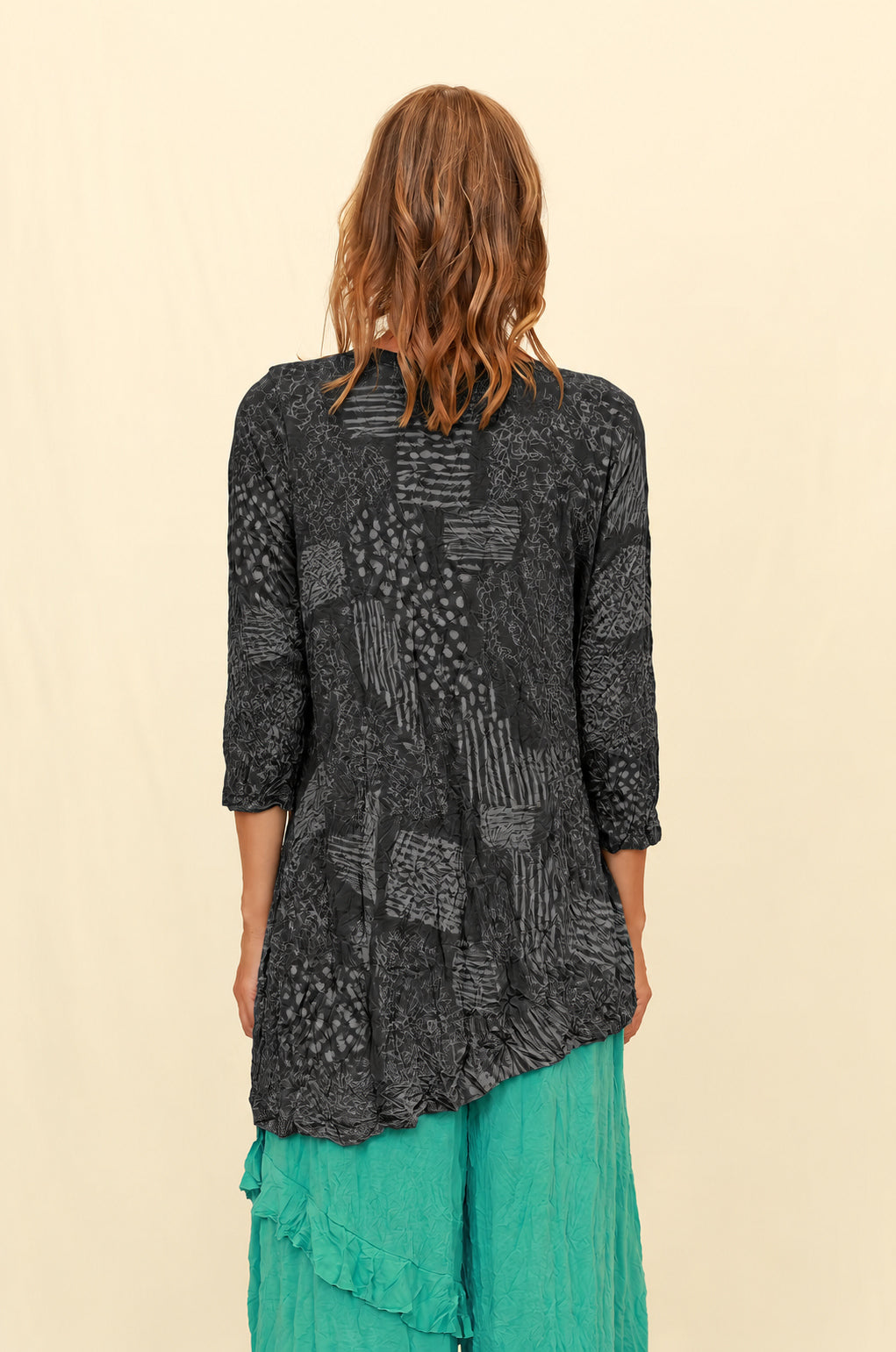 Chalet Recycled Crinkle Jersey London Top - C72441