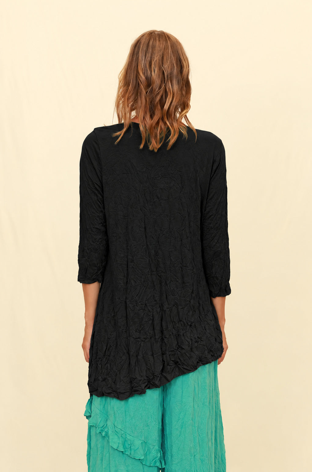Chalet Recycled Crinkle Jersey London Top - C72441