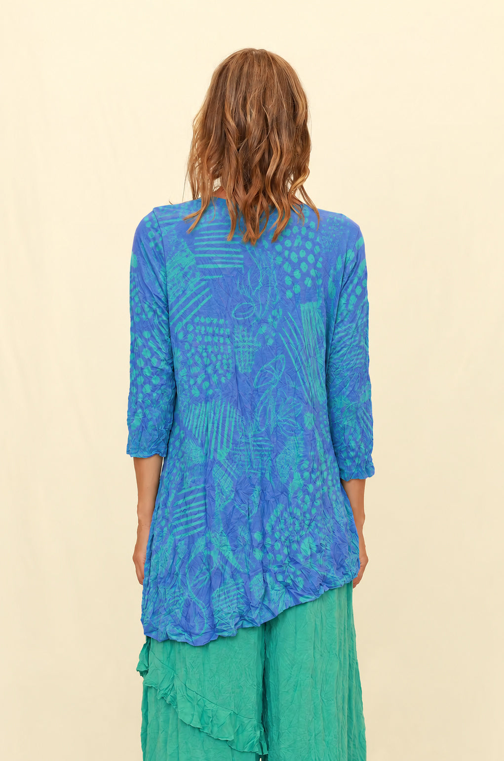 Chalet Recycled Crinkle Jersey London Top - C72441