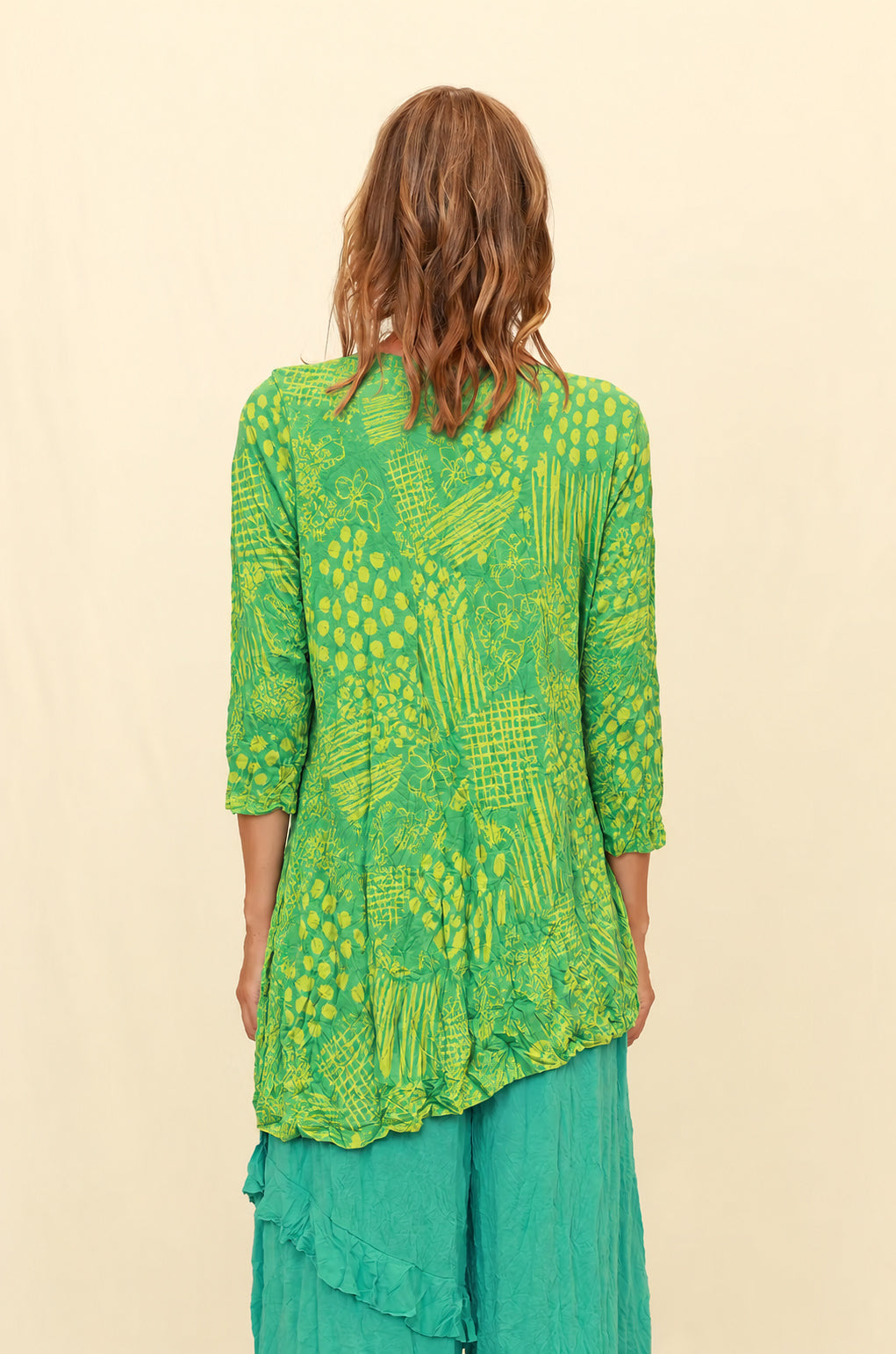 Chalet Recycled Crinkle Jersey London Top - C72441