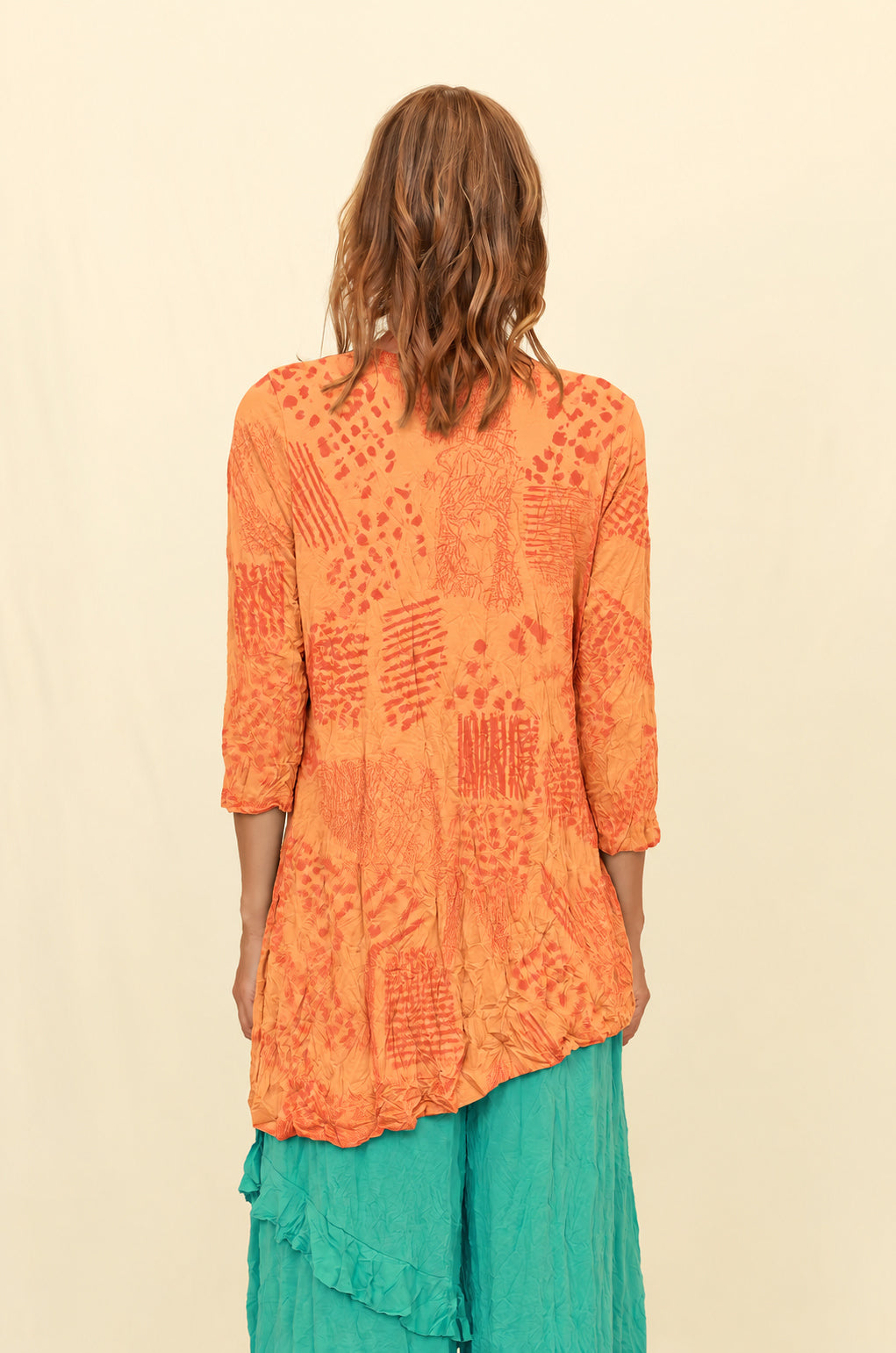 Chalet Recycled Crinkle Jersey London Top - C72441