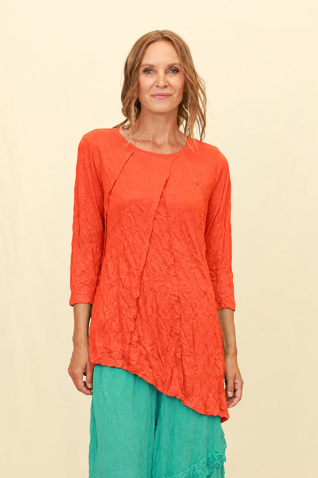 Chalet Recycled Crinkle Jersey London Top - C72441