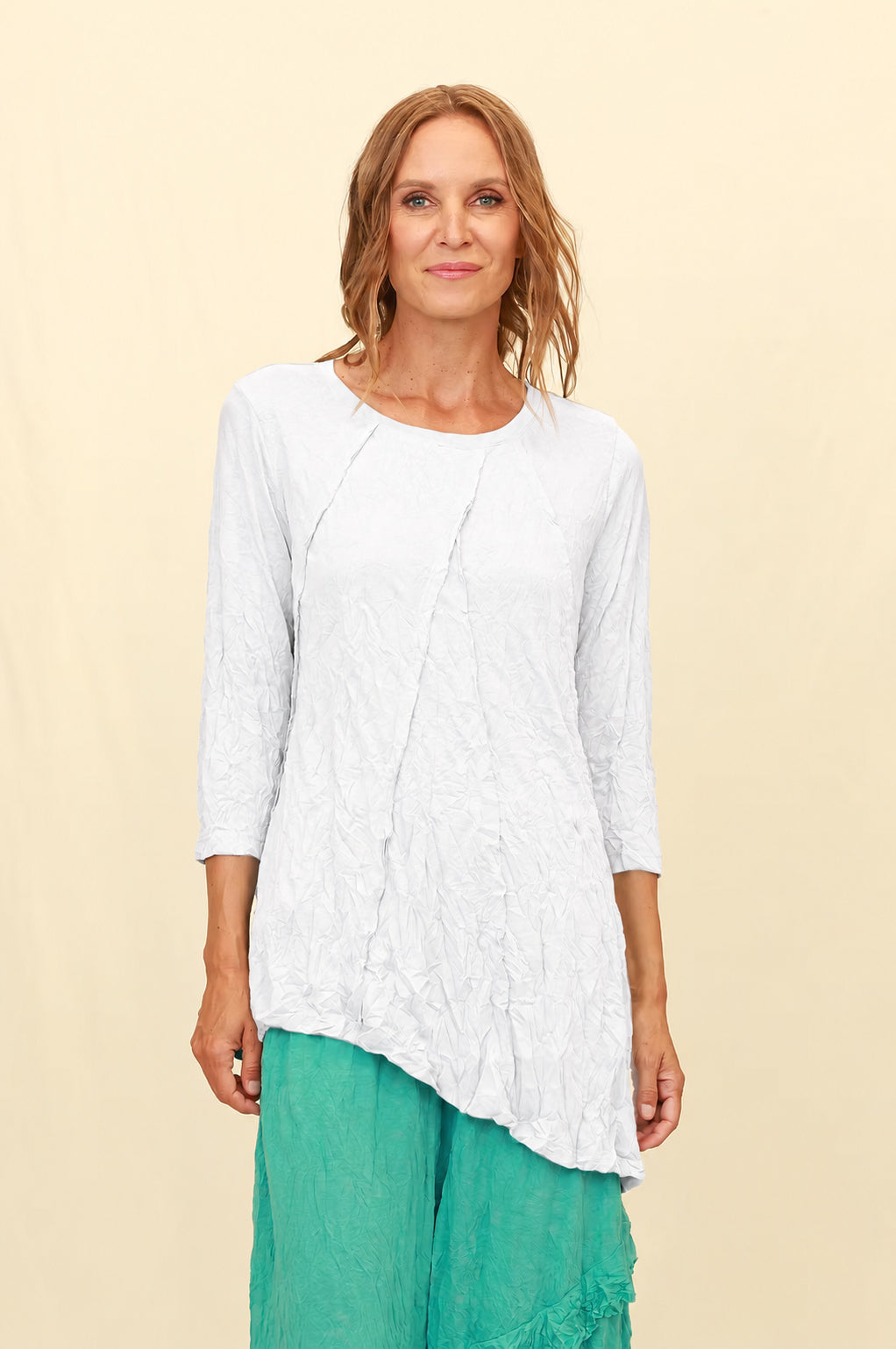 Chalet Recycled Crinkle Jersey London Top - C72441