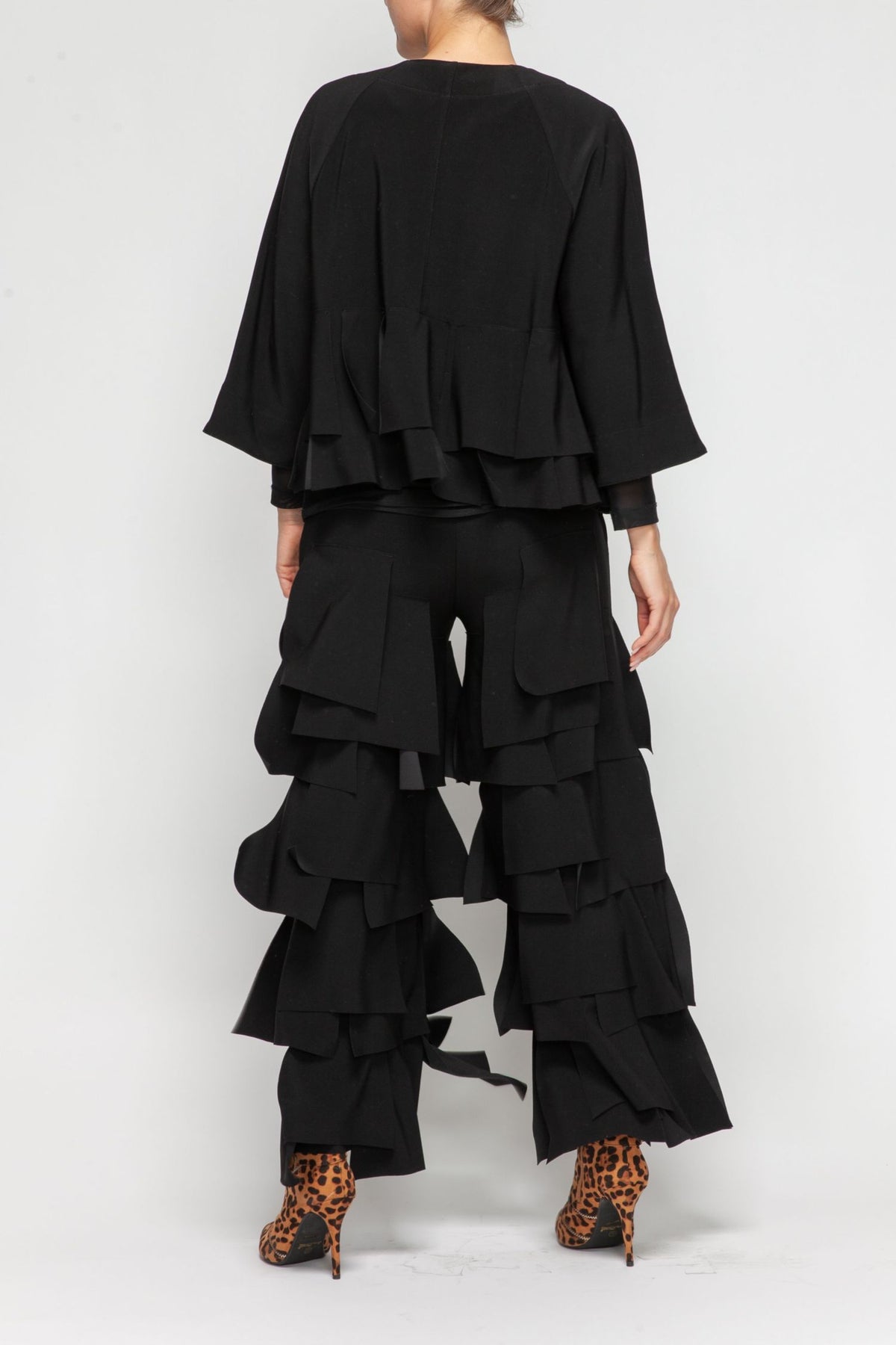 IC COLLECTION Jacket - 7246J - BLACK