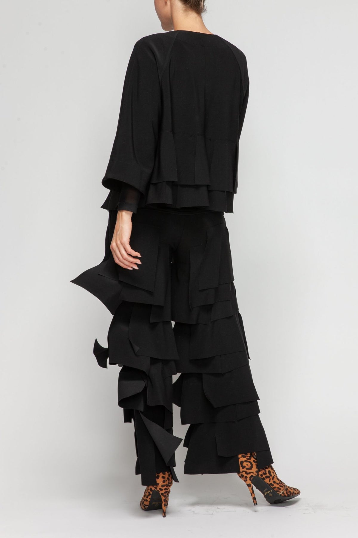 IC COLLECTION Jacket - 7246J - BLACK