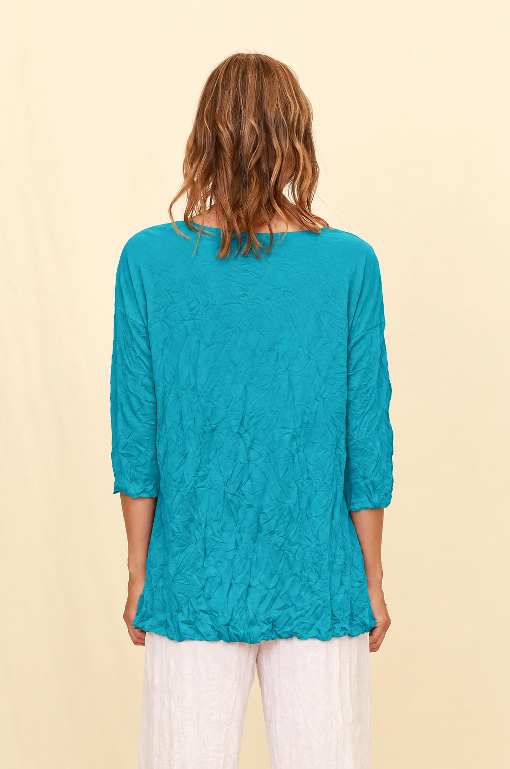 Chalet Recycled Crinkle Jersey Pandora Top - C72681