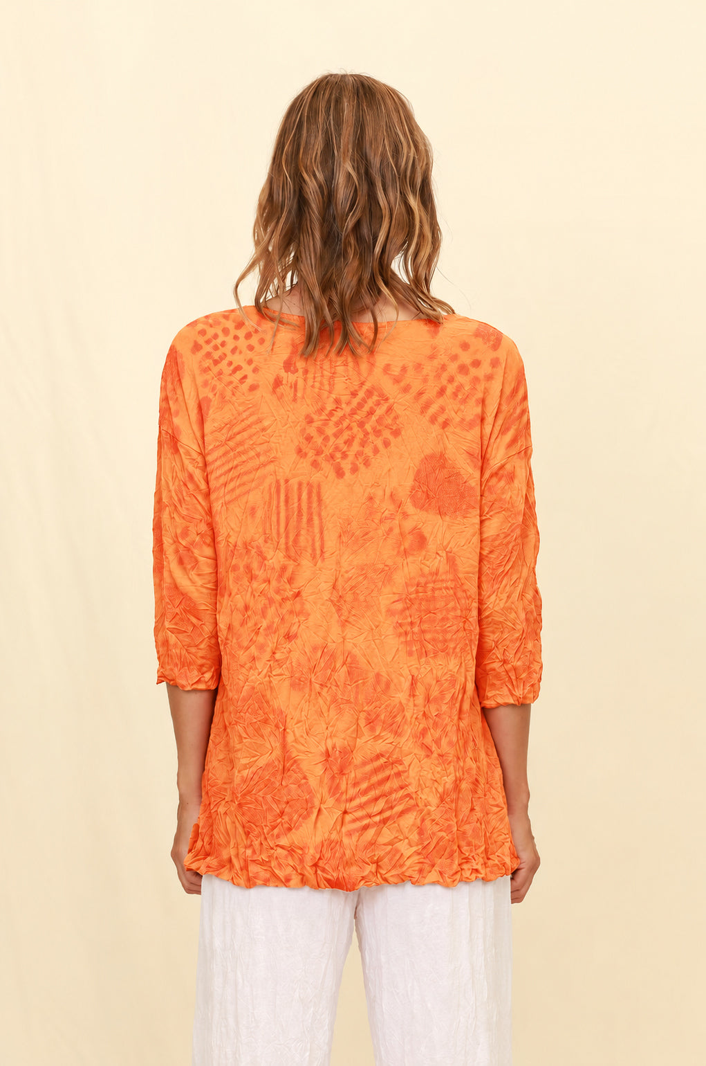 Chalet Recycled Crinkle Jersey Pandora Top - C72681