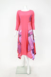 IC COLLECTION Dress - 7285D - PINK