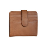 ili New York - SMALL BIFOLD WALLET - 7301 - Antique Saddle