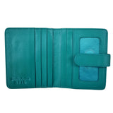 ili New York - SMALL BIFOLD WALLET - 7301 - Aqua