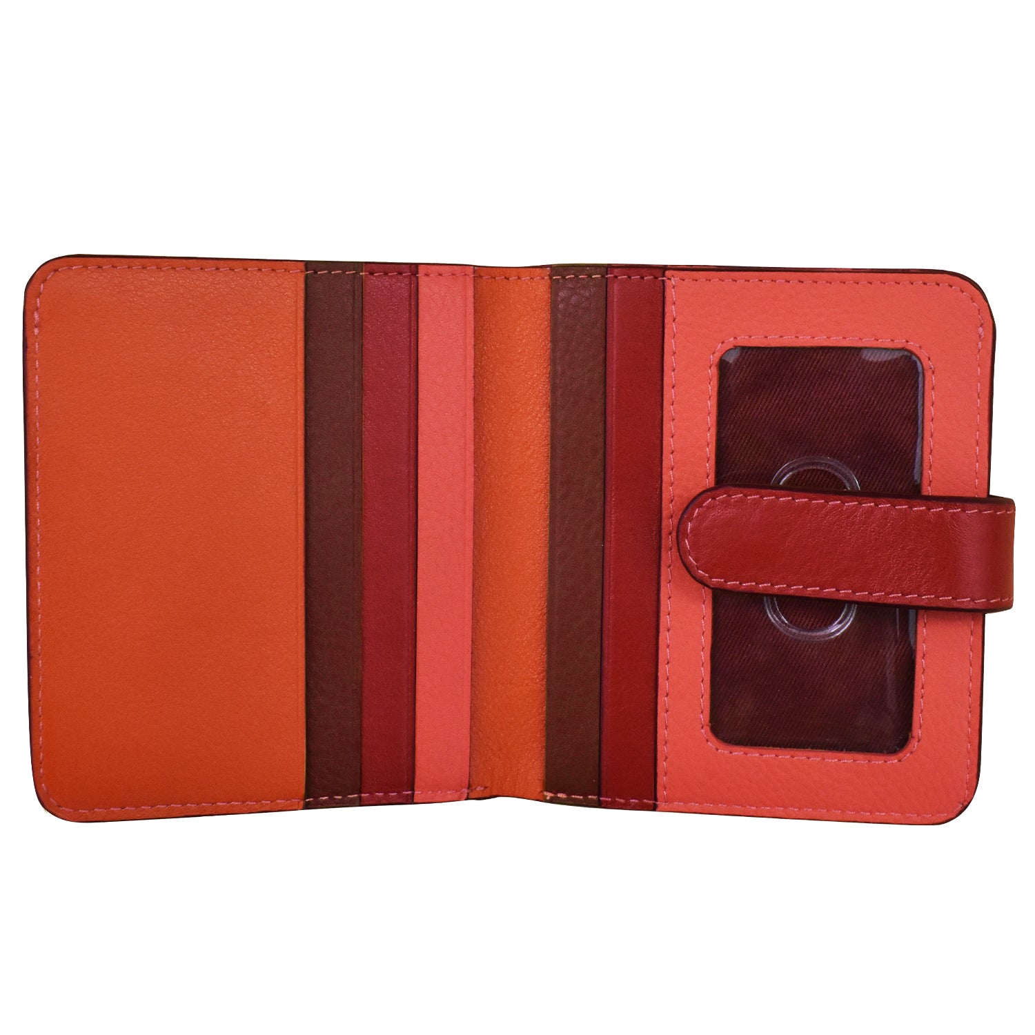 ili New York - SMALL BIFOLD WALLET - 7301 - Autumnal Multi