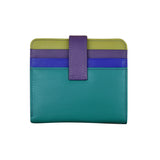ili New York - SMALL BIFOLD WALLET - 7301 - Cool Tropics