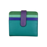 ili New York - SMALL BIFOLD WALLET - 7301 - Cool Tropics