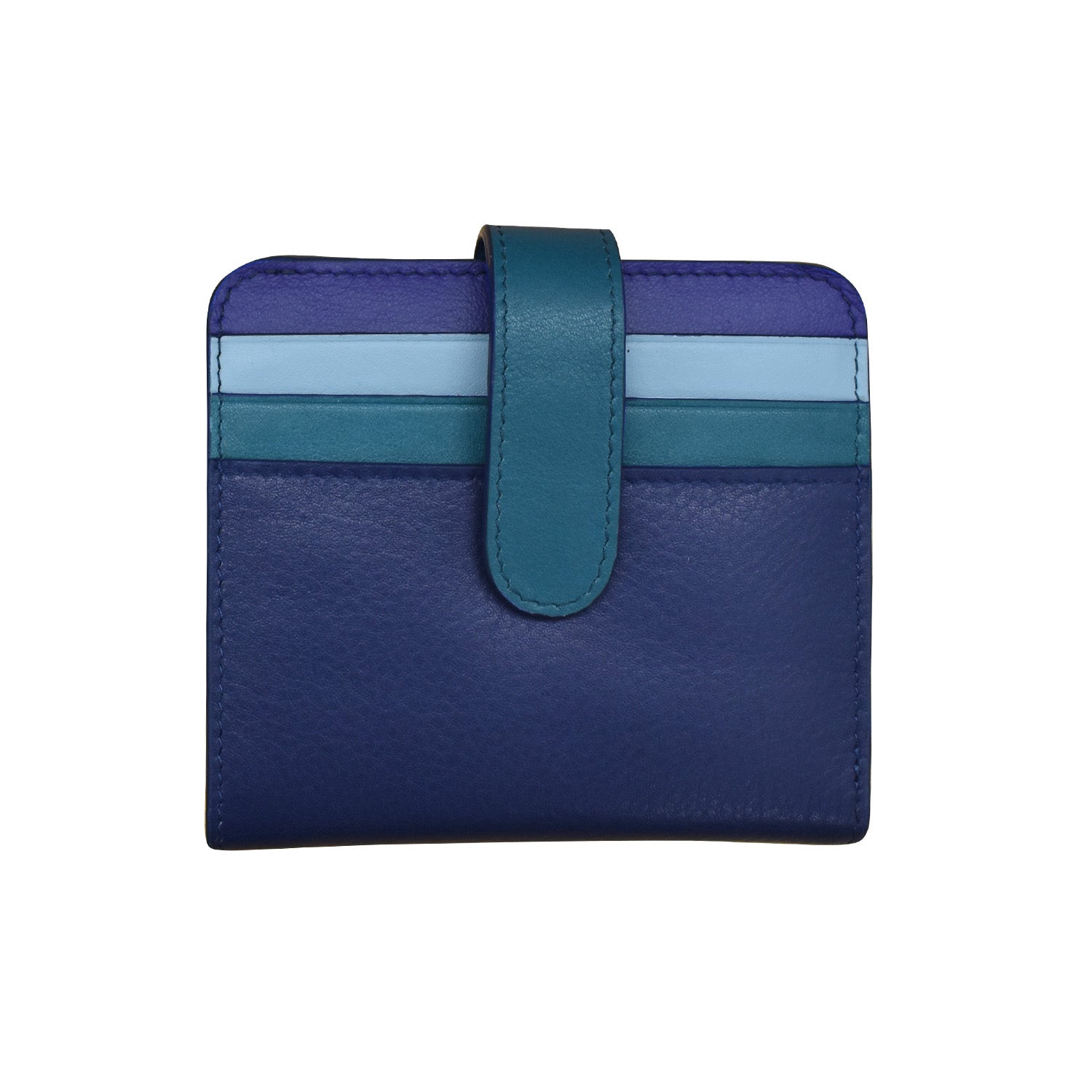 ili New York - SMALL BIFOLD WALLET - 7301 - Denim Multi