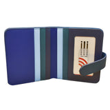 ili New York - SMALL BIFOLD WALLET - 7301 - Denim Multi
