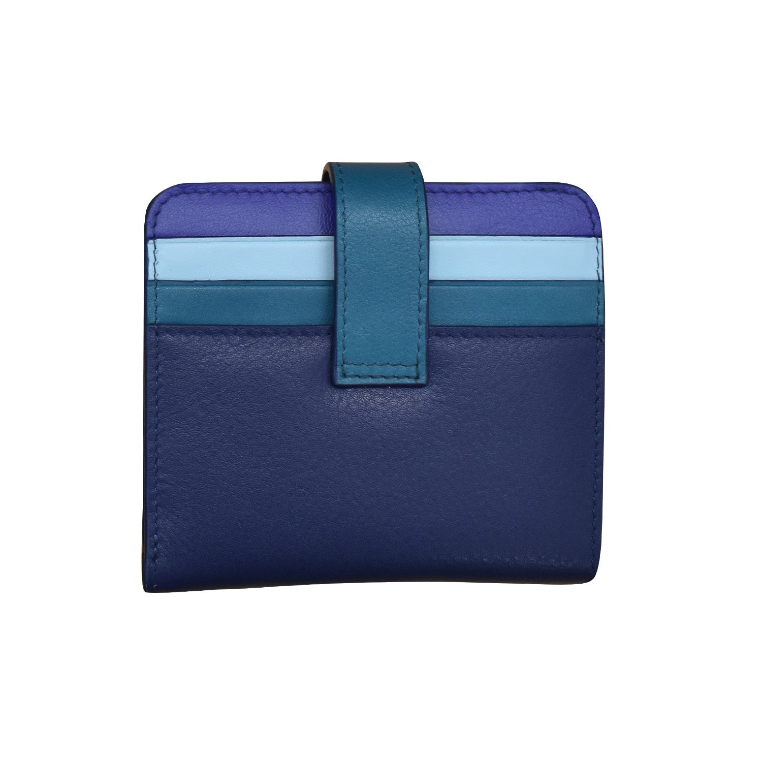 ili New York - SMALL BIFOLD WALLET - 7301 - Denim Multi