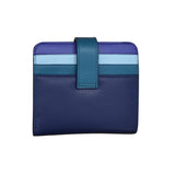 ili New York - SMALL BIFOLD WALLET - 7301 - Denim Multi