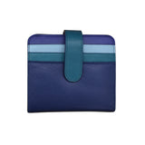 ili New York - SMALL BIFOLD WALLET - 7301 - Denim Multi