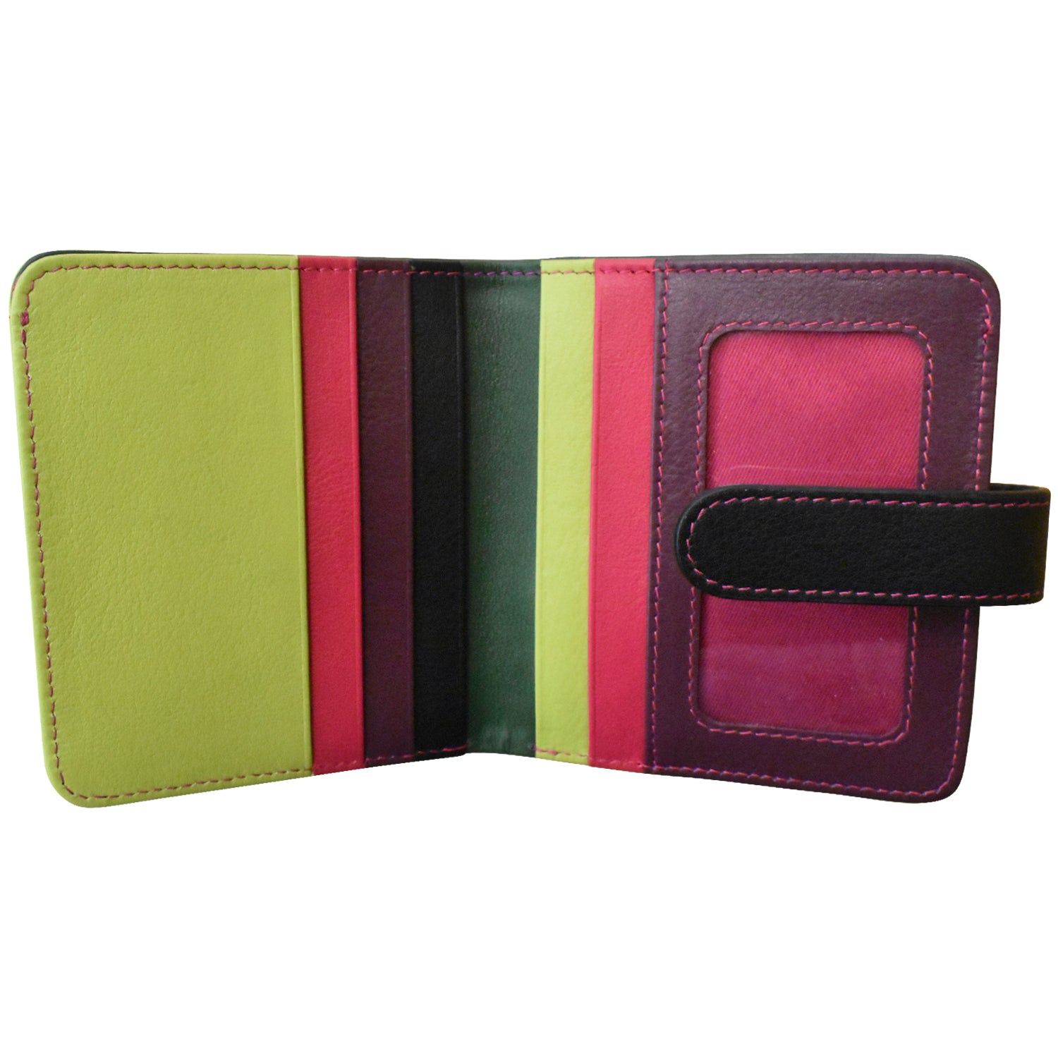 ili New York - SMALL BIFOLD WALLET - 7301 - Forest Multi