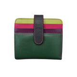 ili New York - SMALL BIFOLD WALLET - 7301 - Forest Multi