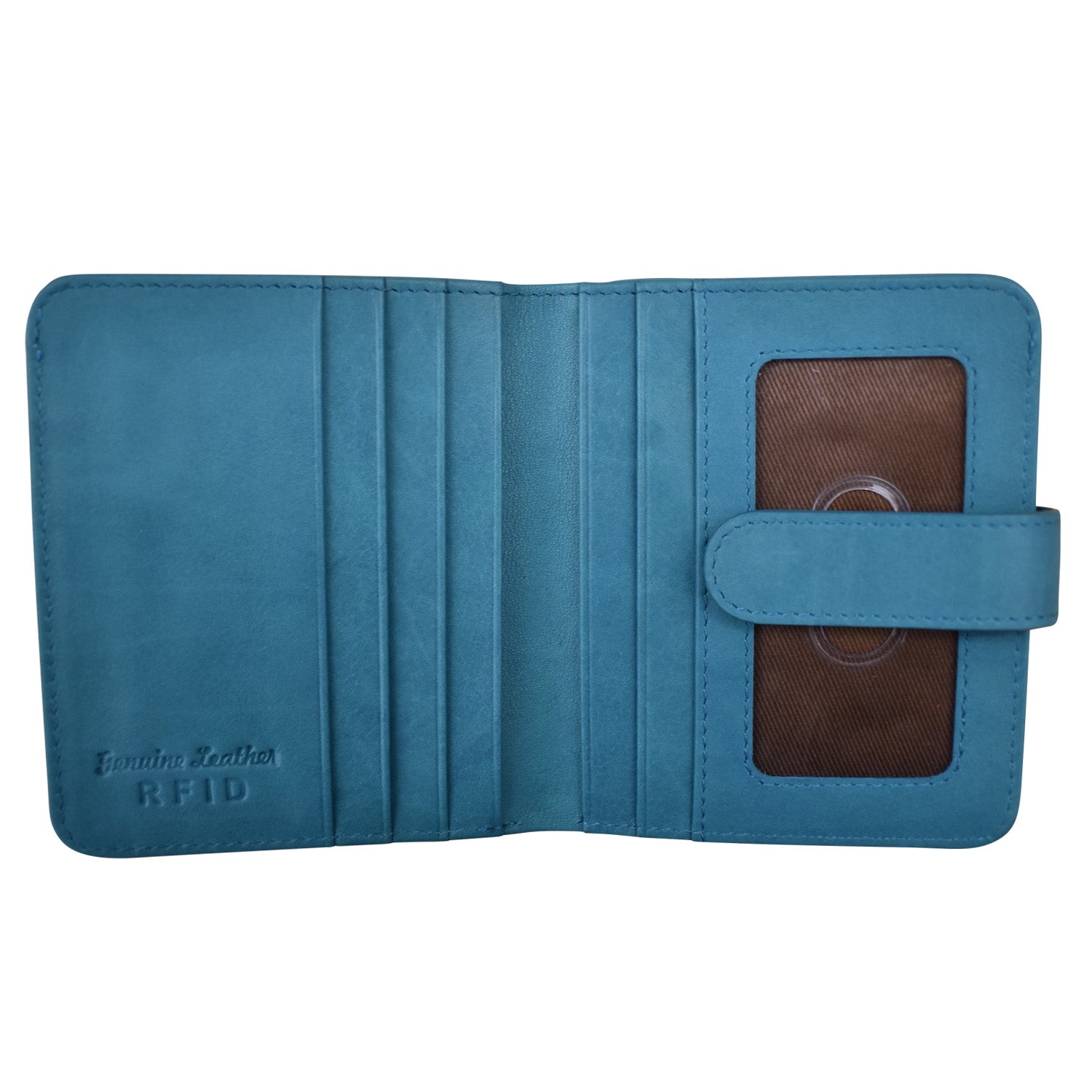 ili New York - SMALL BIFOLD WALLET - 7301 - Jeans Blue