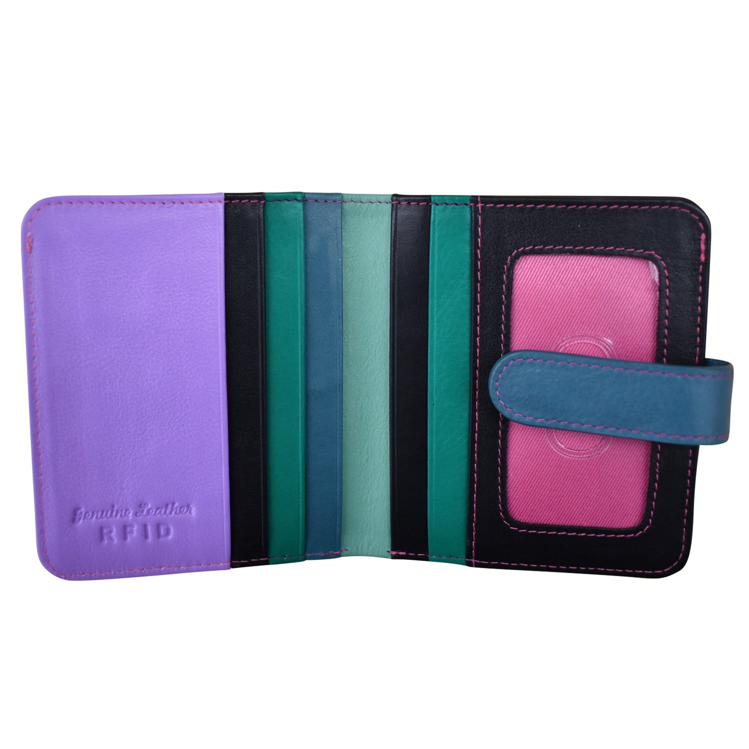ili New York - SMALL BIFOLD WALLET - 7301 - Midnight