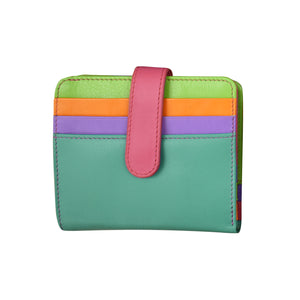 ili New York - SMALL BIFOLD WALLET - 7301 - Palm Beach
