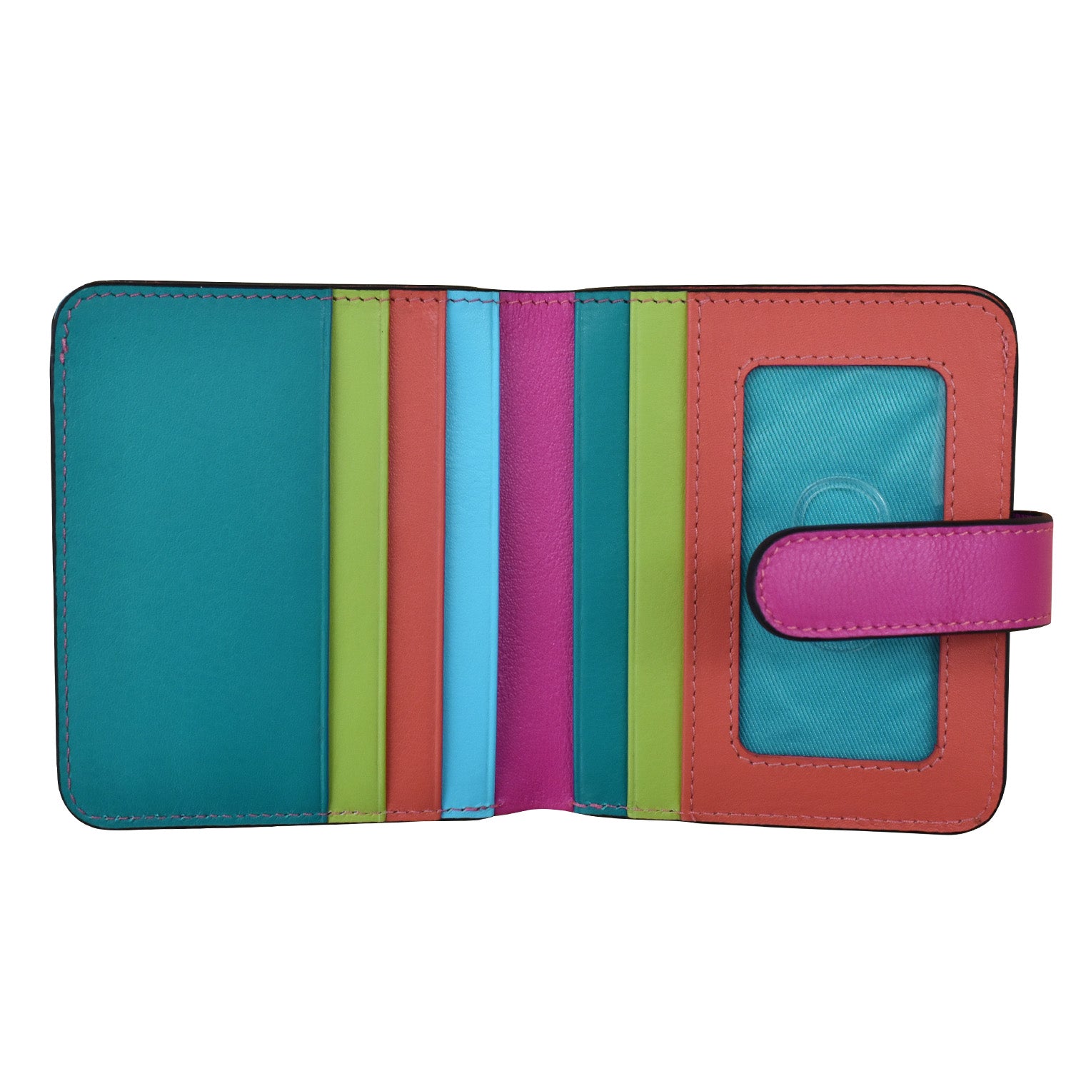 ili New York - SMALL BIFOLD WALLET - 7301 - Paradise Multi