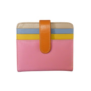 ili New York - SMALL BIFOLD WALLET - 7301 - Pink Rainbow