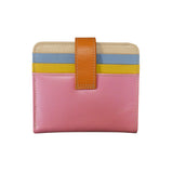 ili New York - SMALL BIFOLD WALLET - 7301 - Pink Rainbow