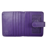 ili New York - SMALL BIFOLD WALLET - 7301 - Purple
