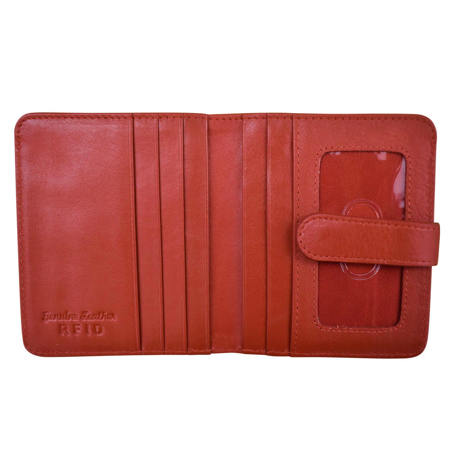 ili New York - SMALL BIFOLD WALLET - 7301 - Red
