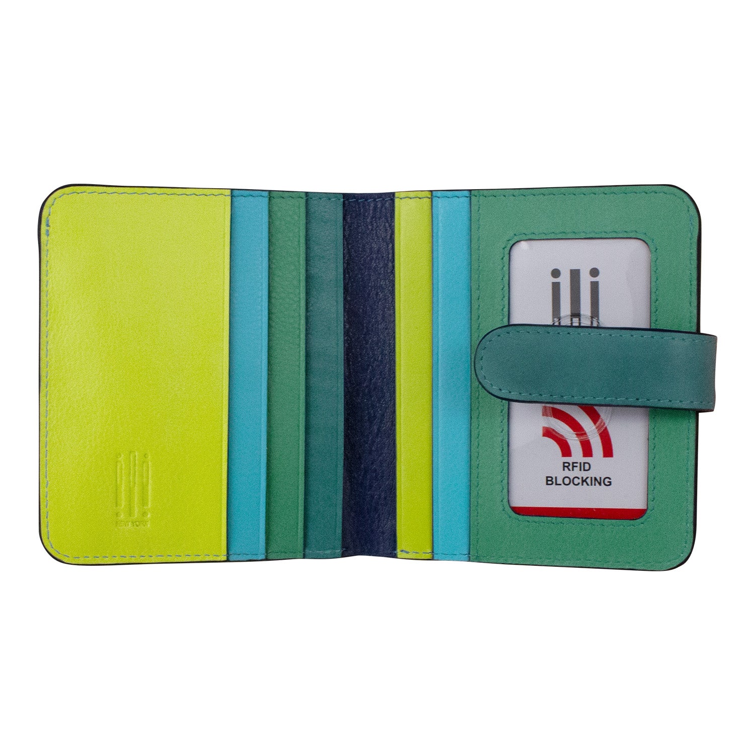 ili New York - SMALL BIFOLD WALLET - 7301 - Serenity Multi