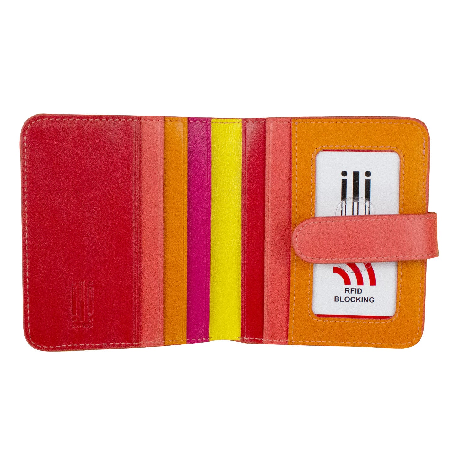 ili New York - SMALL BIFOLD WALLET - 7301 - Sunset Multi