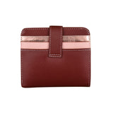 ili New York - SMALL BIFOLD WALLET - 7301 - Wine