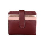 ili New York - SMALL BIFOLD WALLET - 7301 - Wine