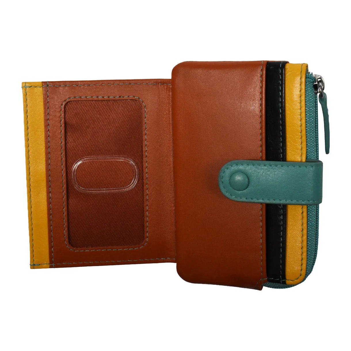 ili New York - SMALL CARD HOLDER PURSE - 7312 - Canyon Spice