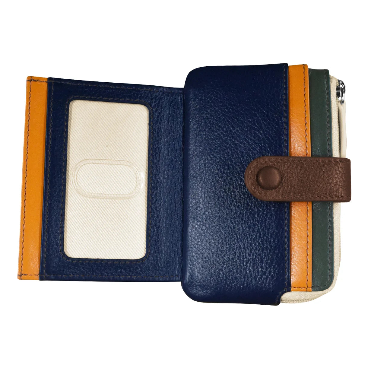 ili New York - SMALL CARD HOLDER PURSE - 7312 - Harvest Multi