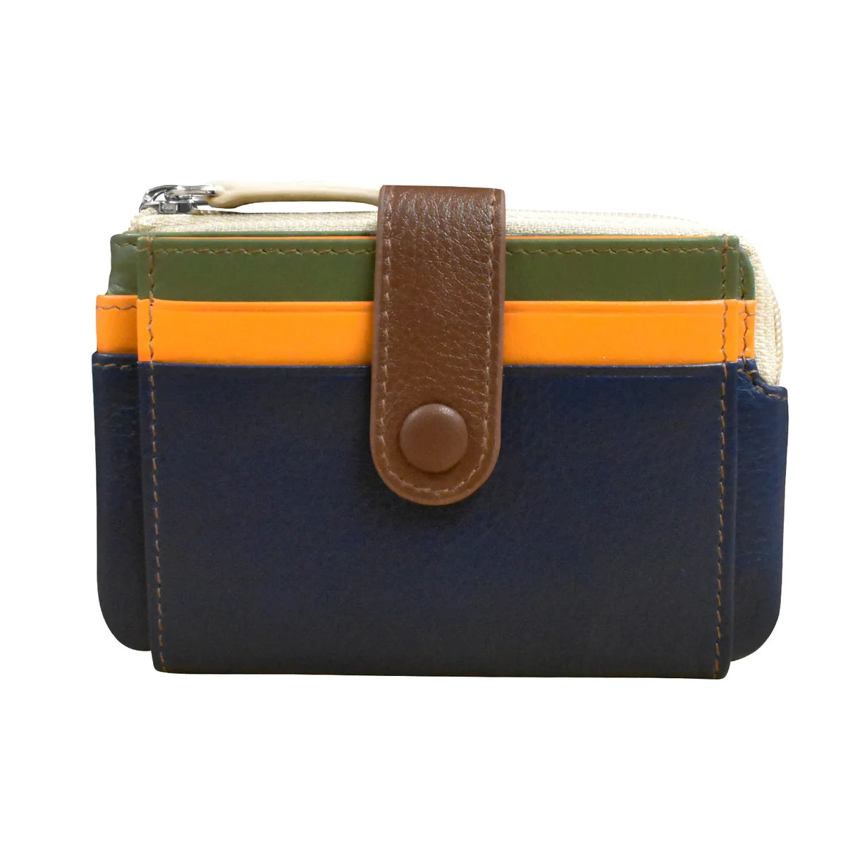 ili New York - SMALL CARD HOLDER PURSE - 7312 - Harvest Multi