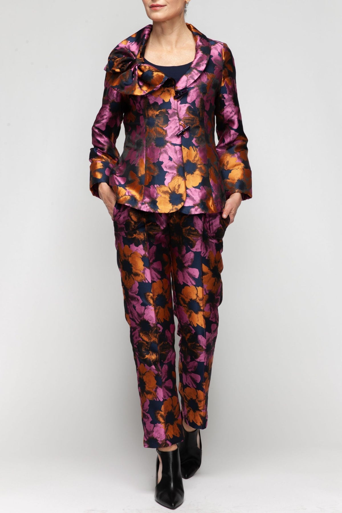 IC COLLECTION Jacket - 7333J - RUST