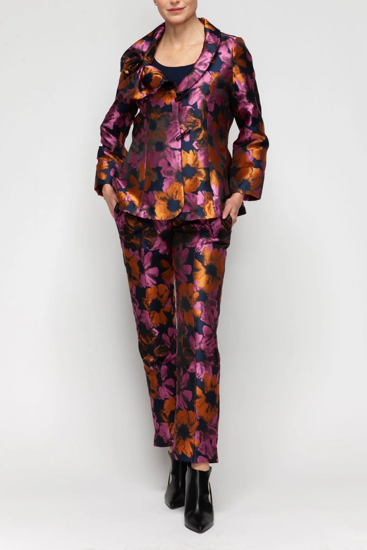 IC COLLECTION Jacket - 7333J - RUST