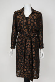 IC COLLECTION Jacket - 7341J - BROWN