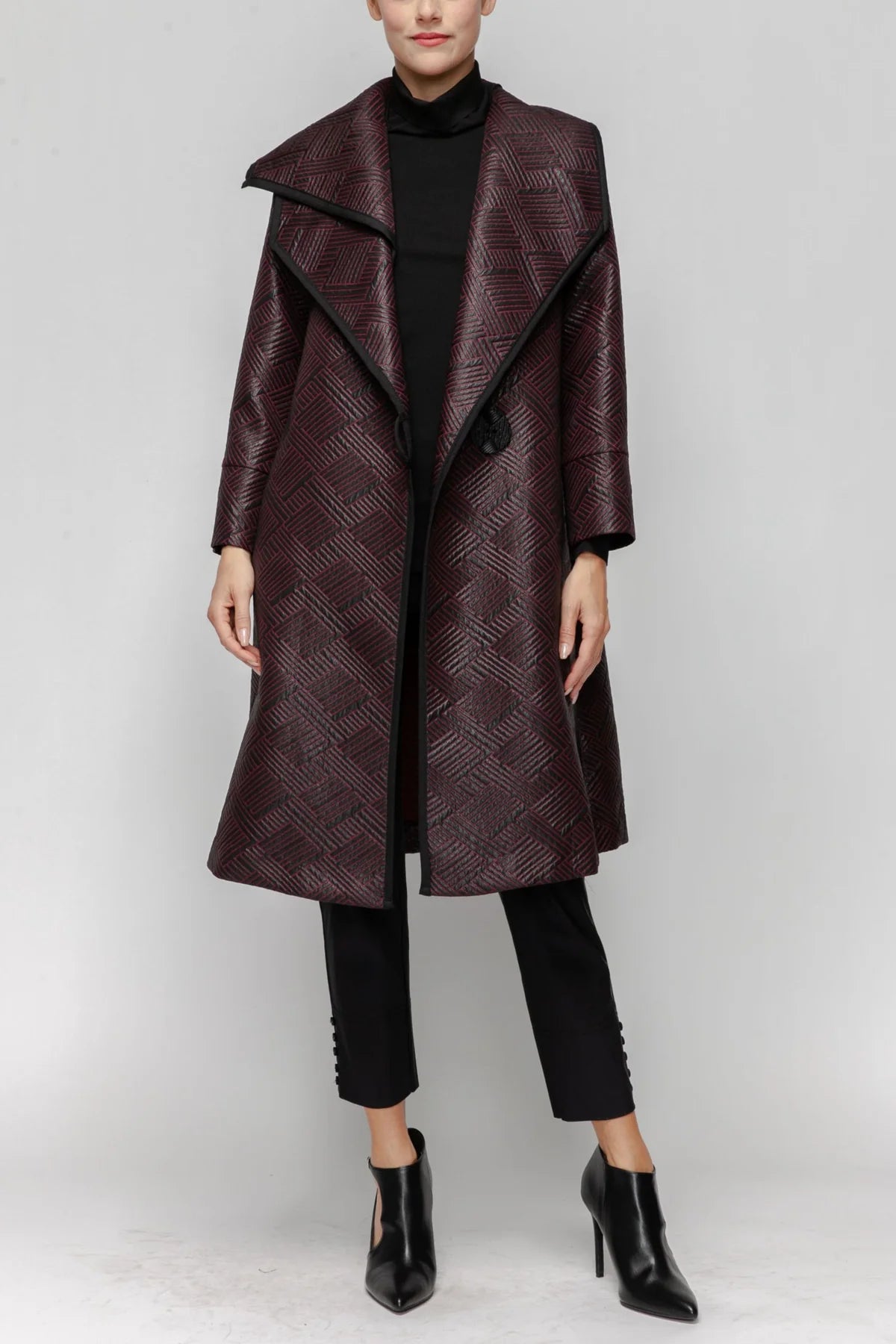 IC COLLECTION Jacket - 7343J - BLACK