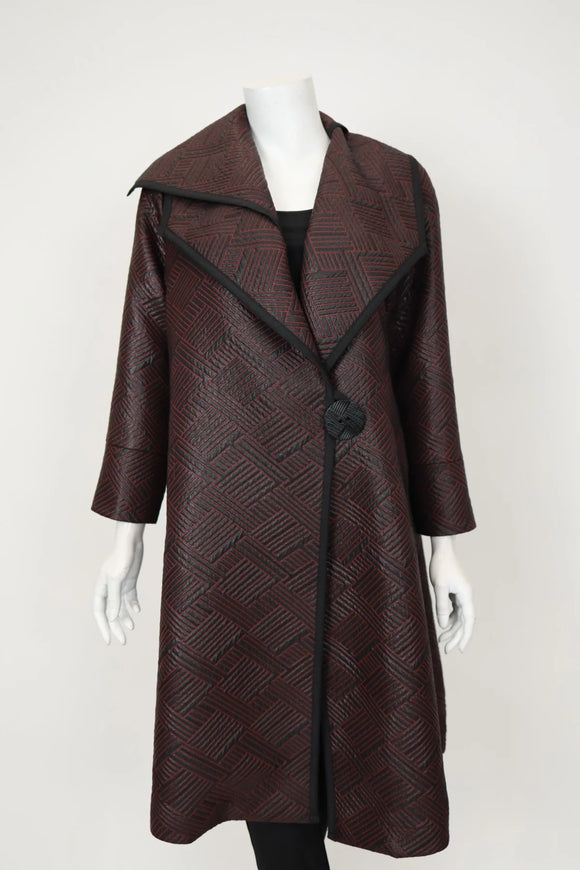 IC COLLECTION Jacket - 7343 - BLACK