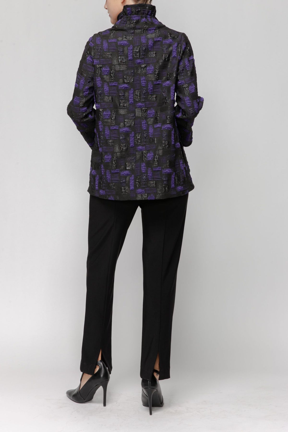 IC COLLECTION Jacket - 7353J - PURPLE