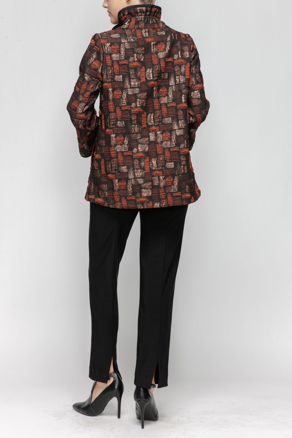 IC COLLECTION Jacket - 7353J - RUST