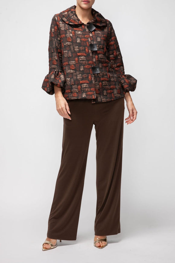 IC COLLECTION Jacket - 7354J - RUST